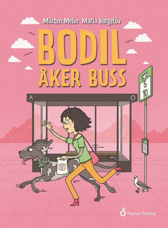 Bodil åker buss