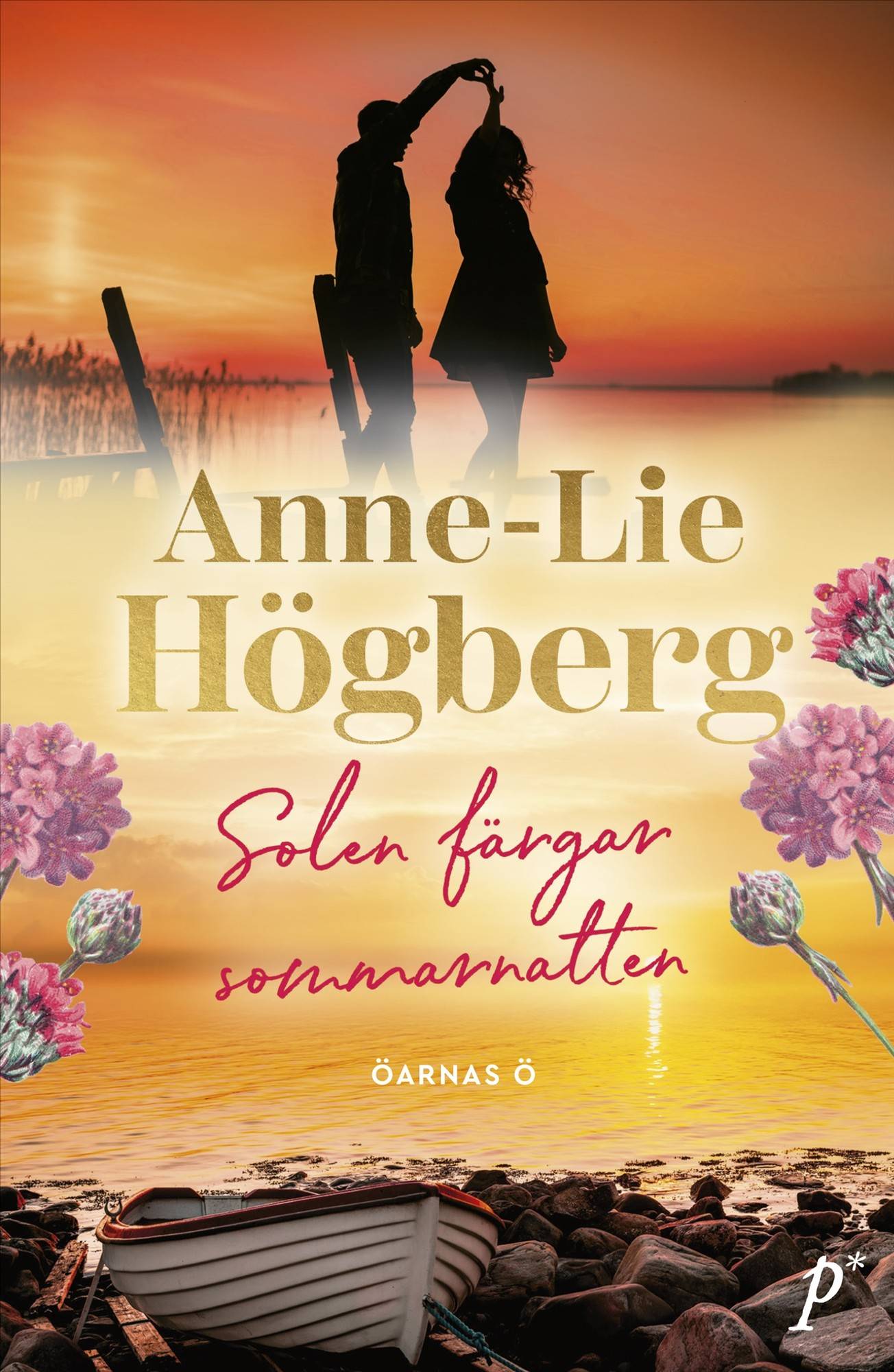 Solen färgar sommarnatten