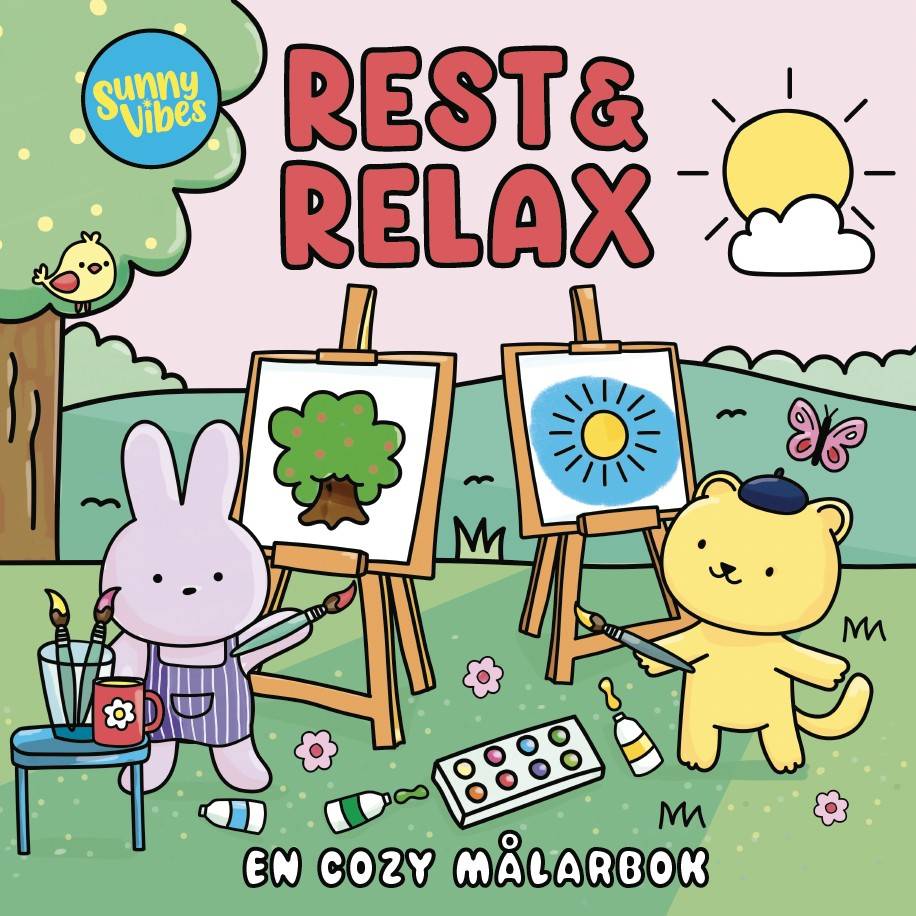 Rest & Relax. En cozy målarbok