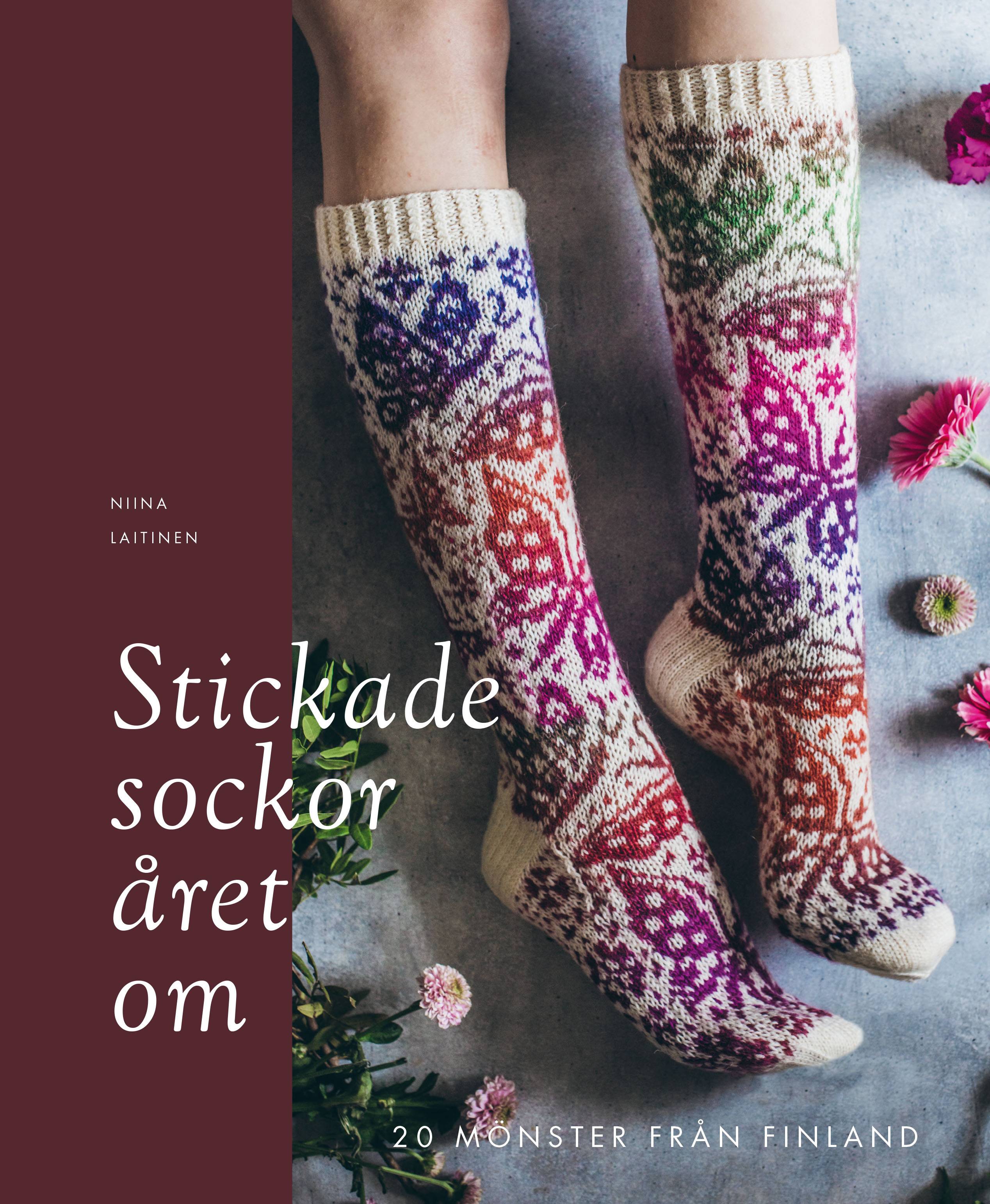 Stickade sockor året om : 20 mönster från Finland