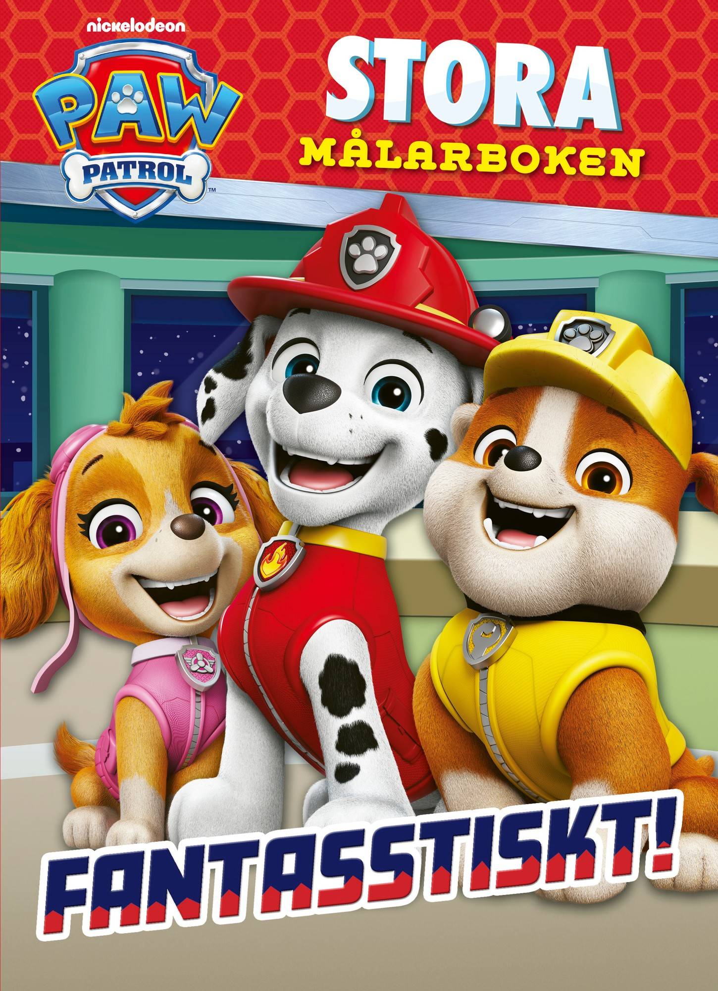FanTASStiskt! Stora målarboken