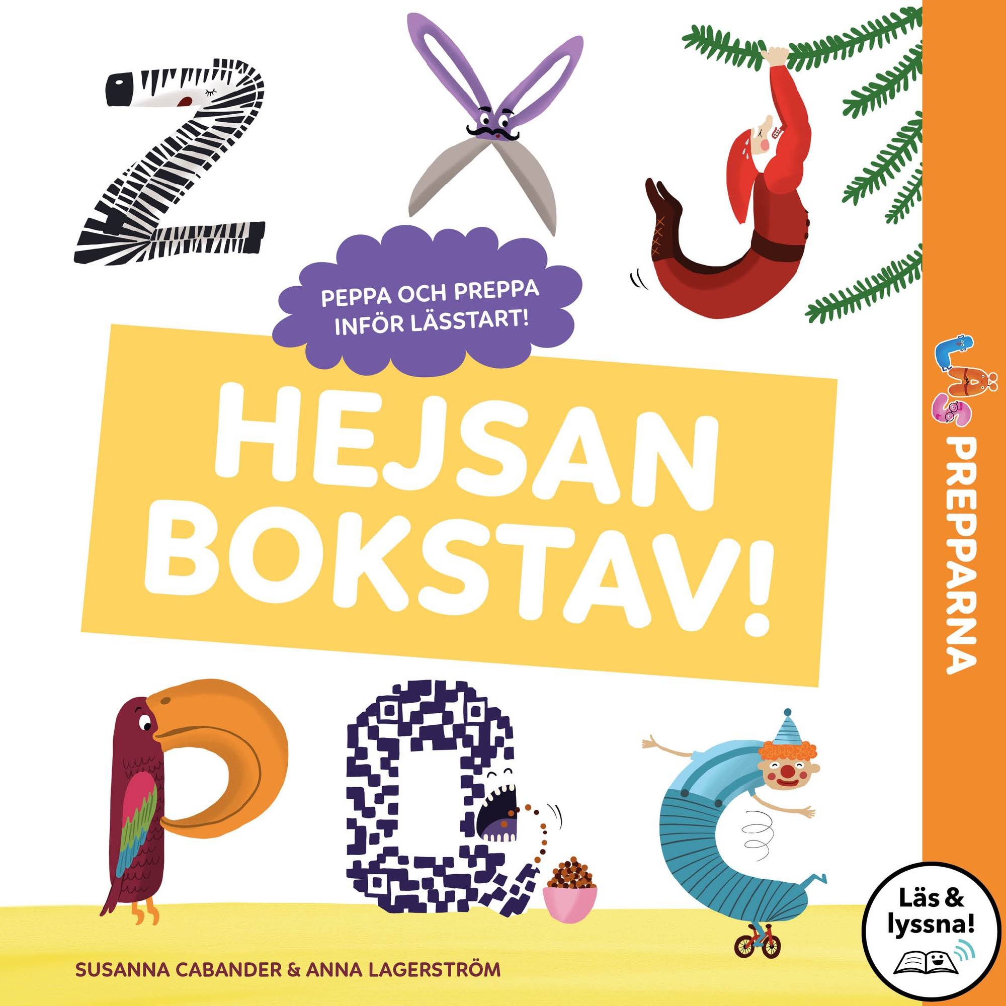 Hejsan bokstav! (Läs & lyssna)