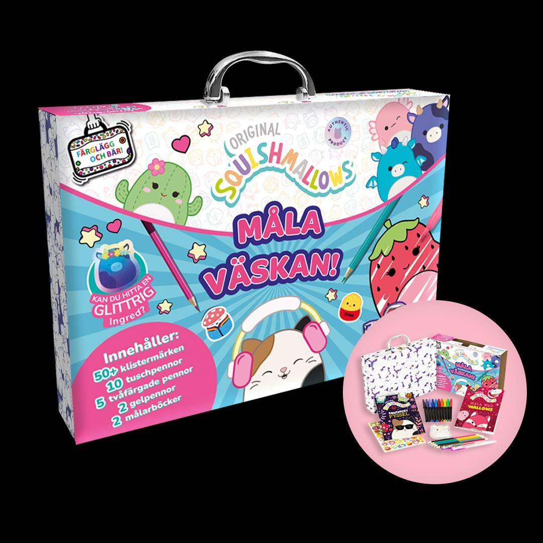 Squishmallows. Måla väskan!