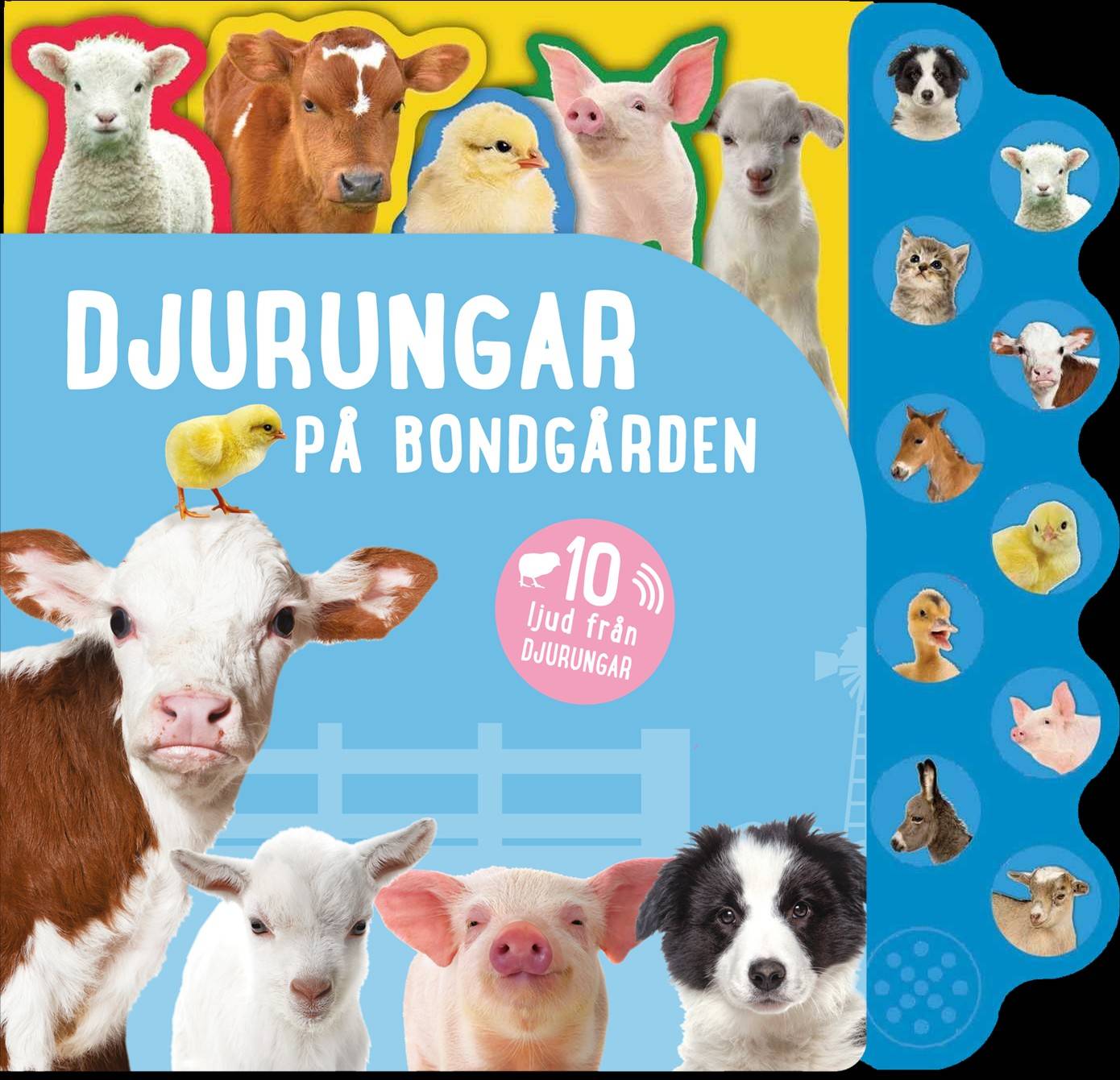 Djurungar på bondgården