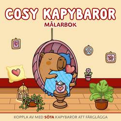 Cosy kapybaror målarbok