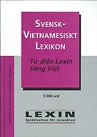 Svensk-vietnamesiskt  lexikon