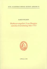 Markusevangeliet i Lars Rangius samiska översättning från 1713