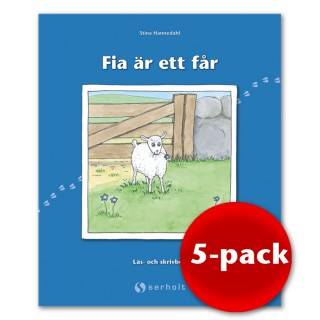 Fia är ett får, nivå 1 (5-pack)