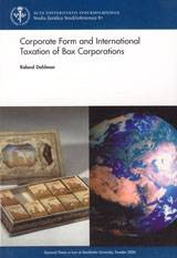 Corporate form and international taxation of box corporations
