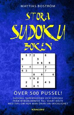 Stora Sudokuboken : över 500 pussel!
