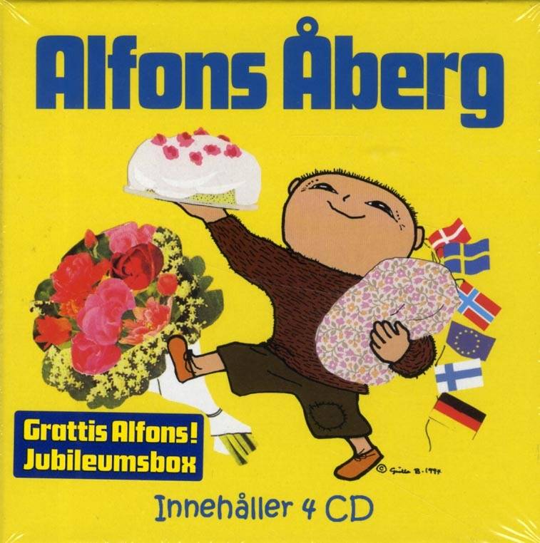 Alfons Åberg Jubileumsbox Alfons 40 år Grattis Alfons!