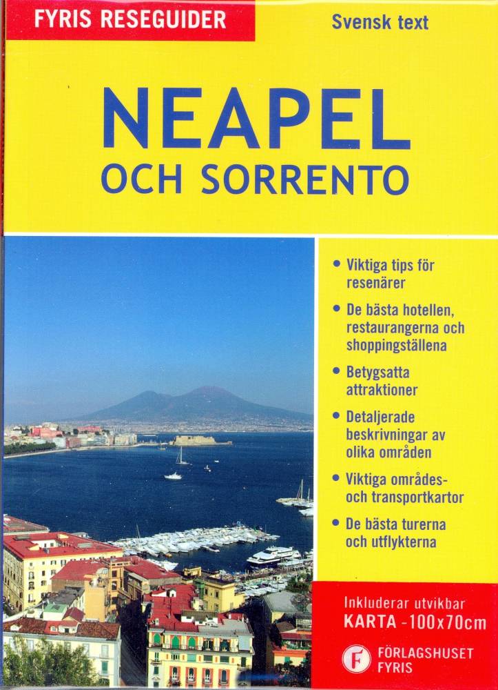 Neapel och Sorrento utan karta