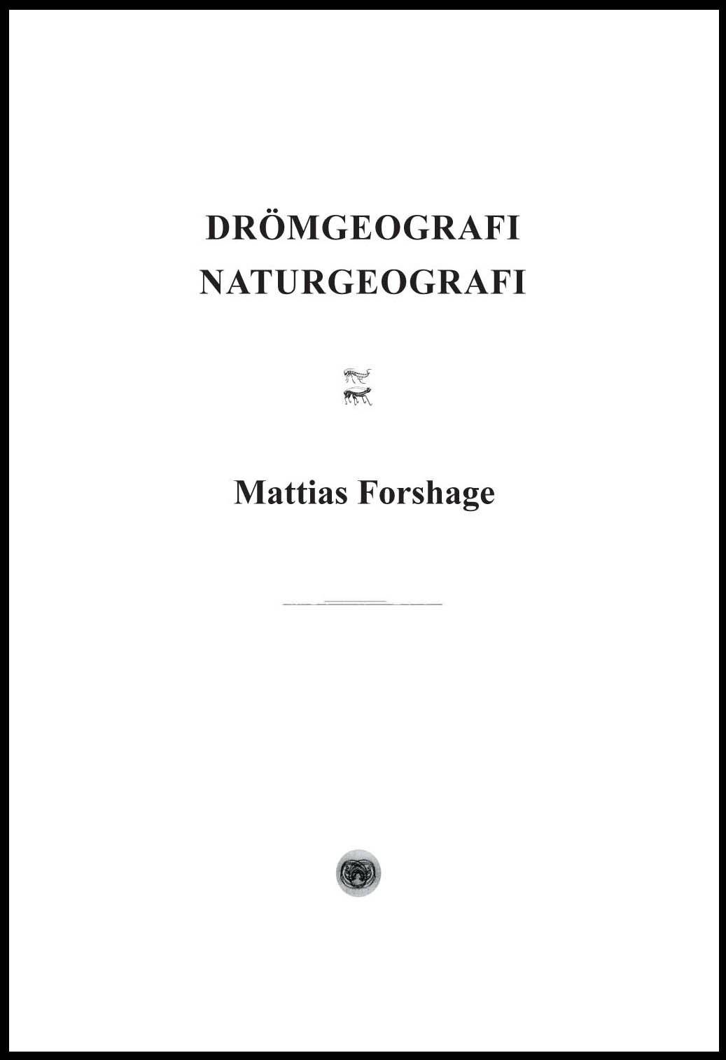 Drömgeografi Naturgeografi