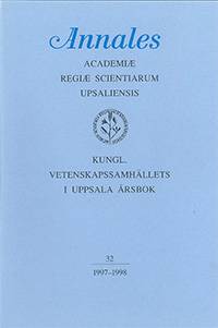 Kungl. Vetenskapssamhällets i Uppsala årsbok 32/1997-1998