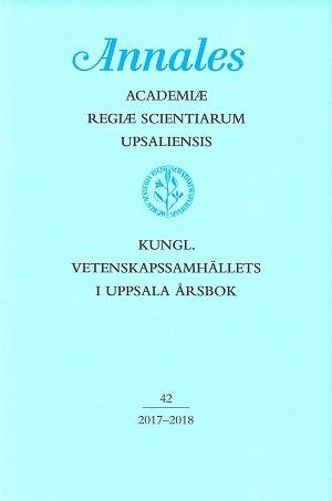 Kungl. Vetenskapssamhällets i Uppsala årsbok 42/2017-2018