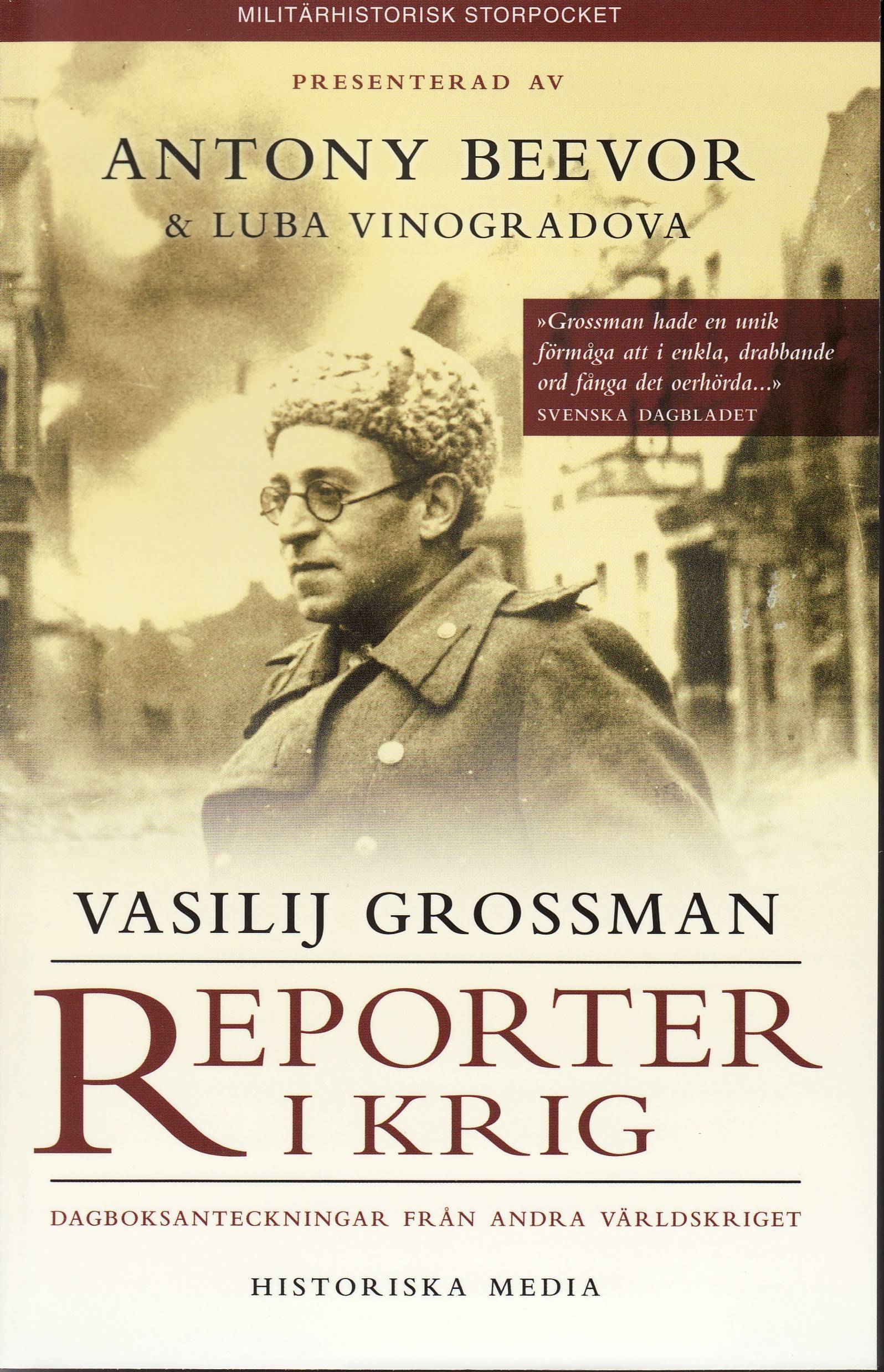 Reporter i krig : dagboksanteckningar från andra världskriget