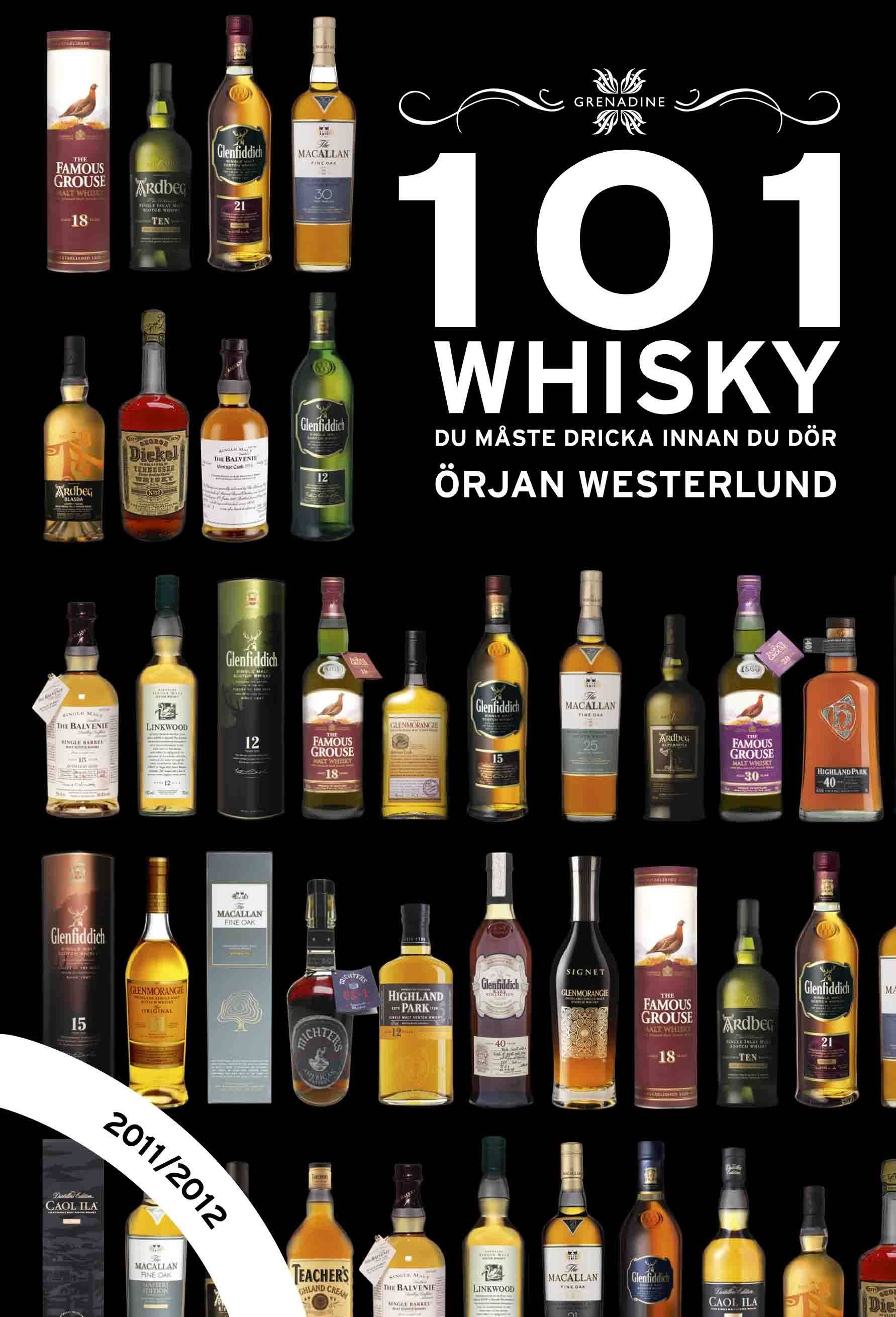 101 whisky du måste dricka innan du dör 2011/2012