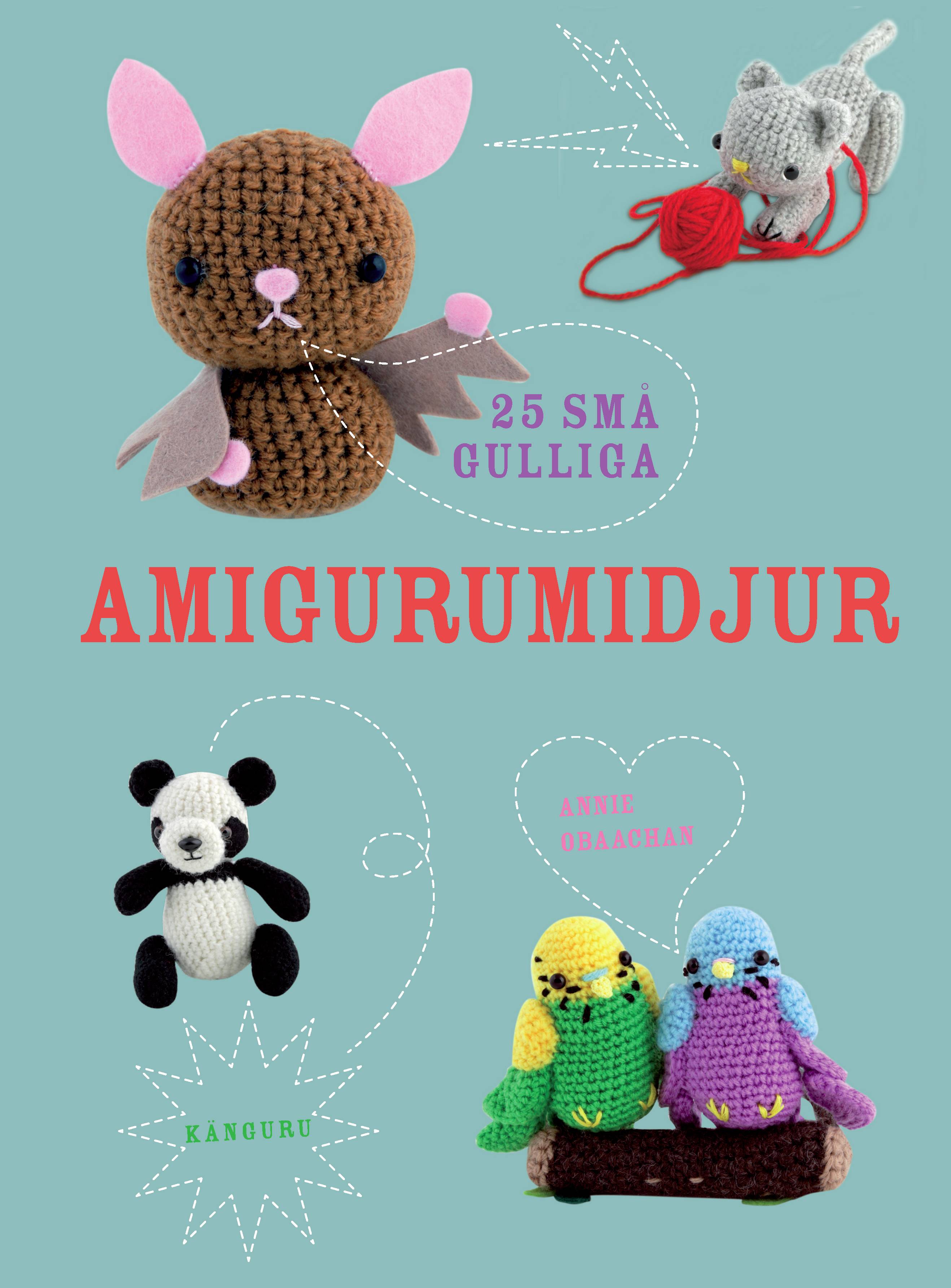 25 små gulliga Amigurumidjur