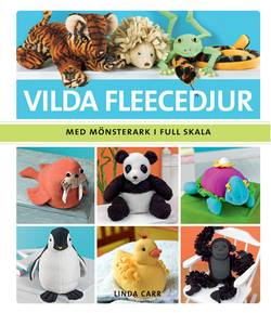 Vilda fleecedjur - med mönsterark i full skala