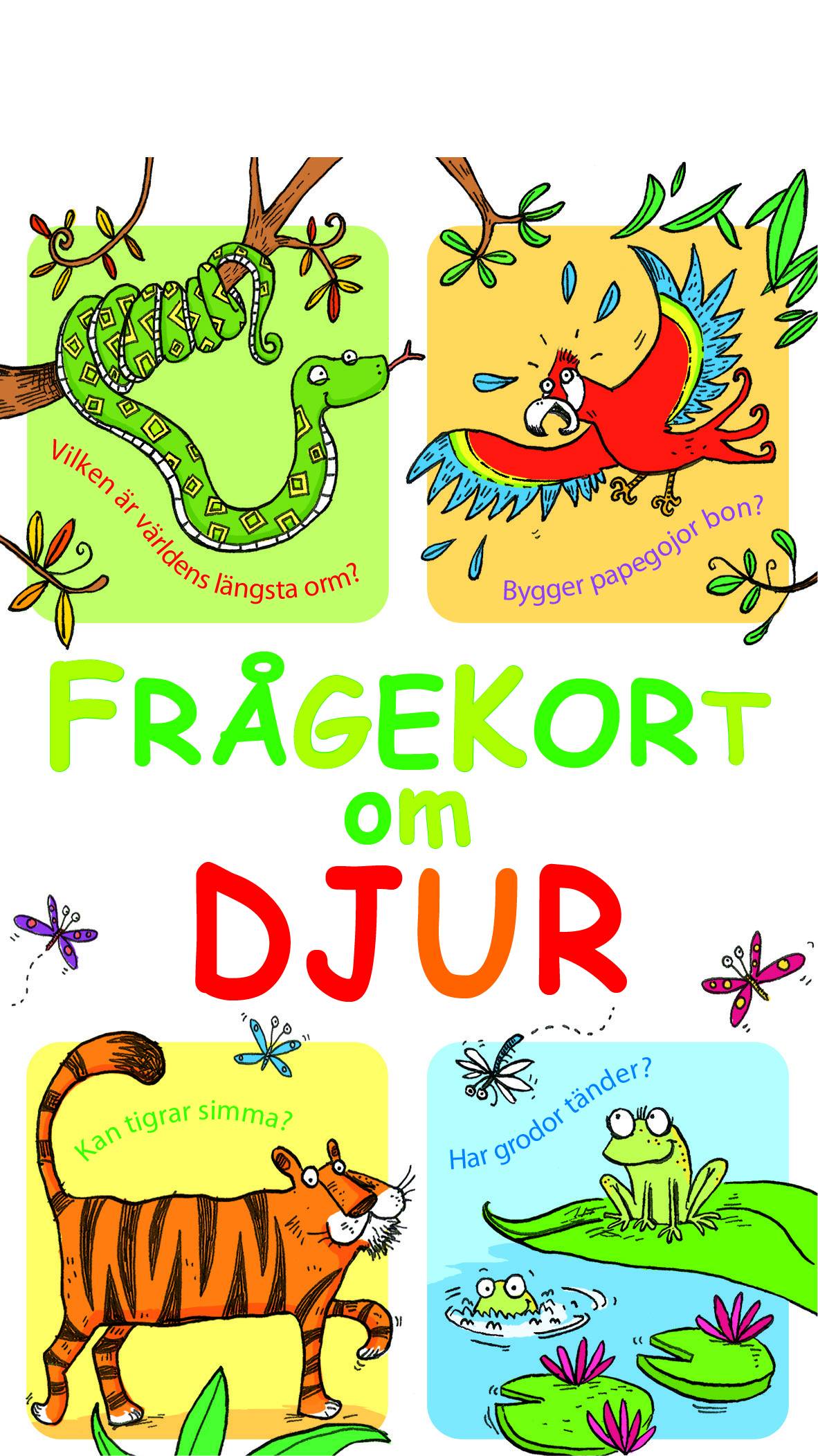 Frågekort om djur