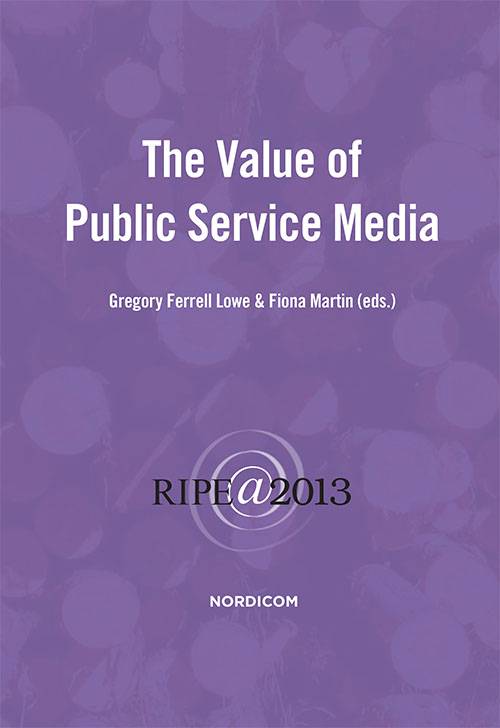 The value of public service media. RIPE@2013
