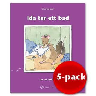 Ida tar ett bad (5-pack)