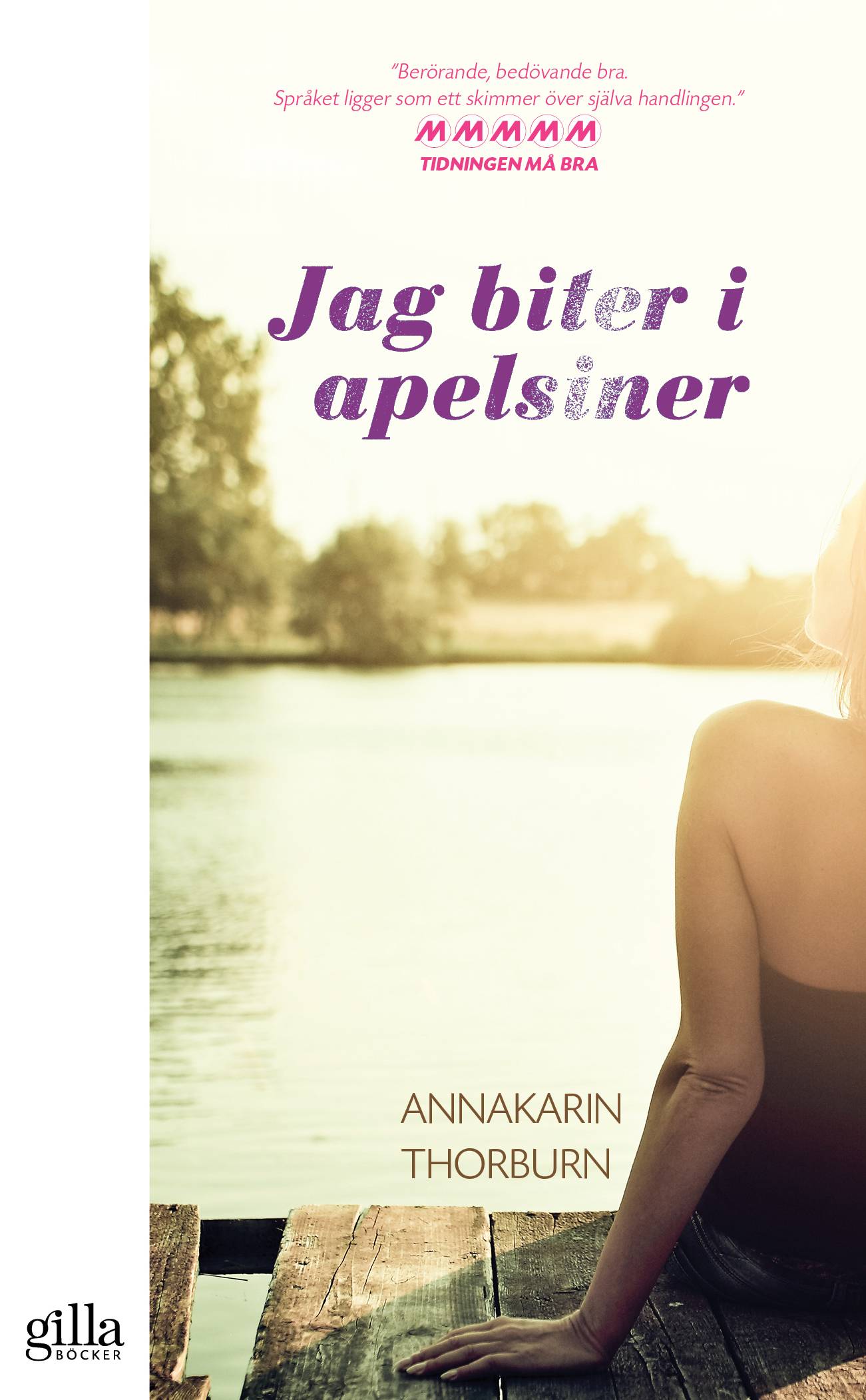 Jag biter i apelsiner