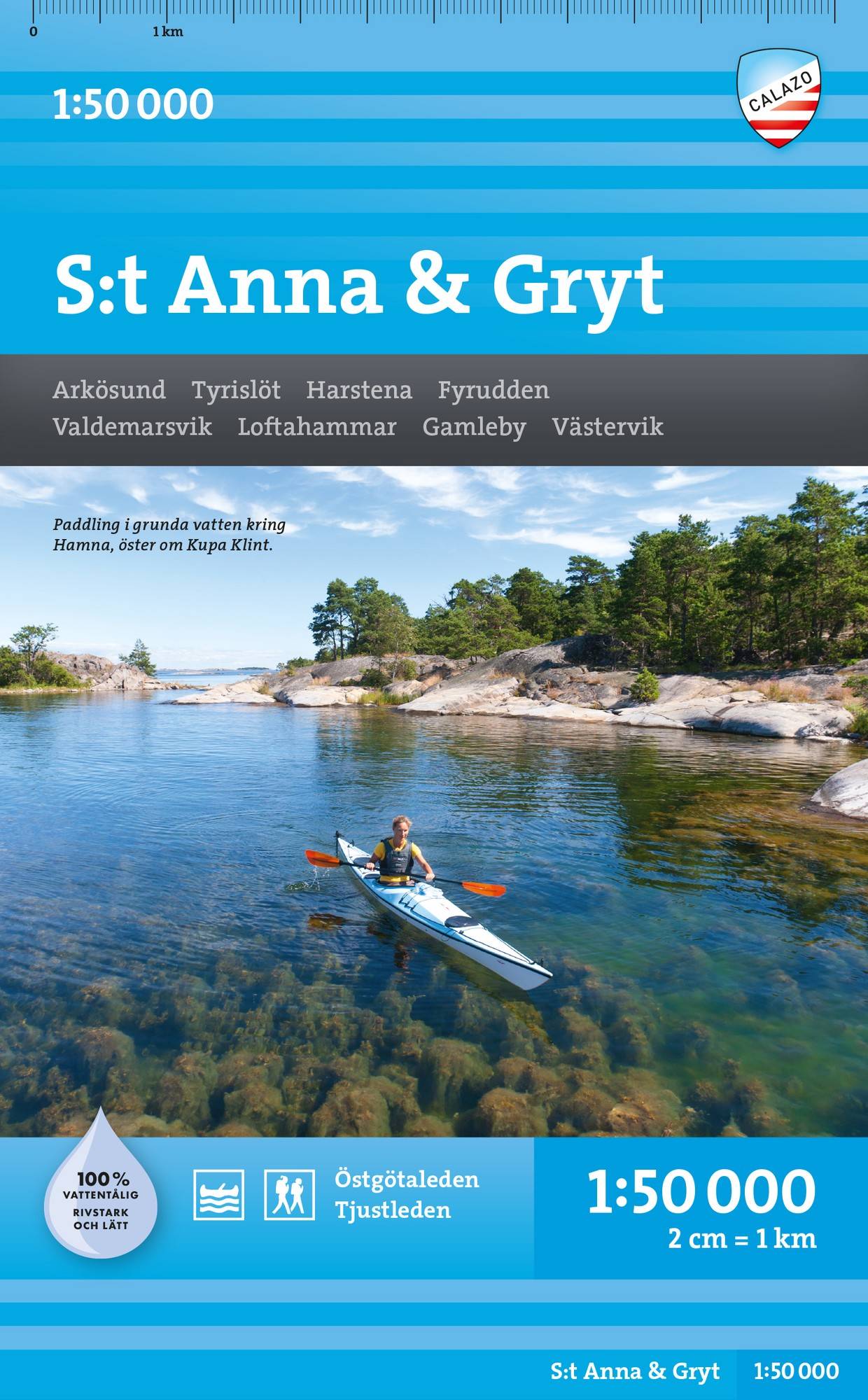 St Anna och Gryts skärgårdar 1:50.000