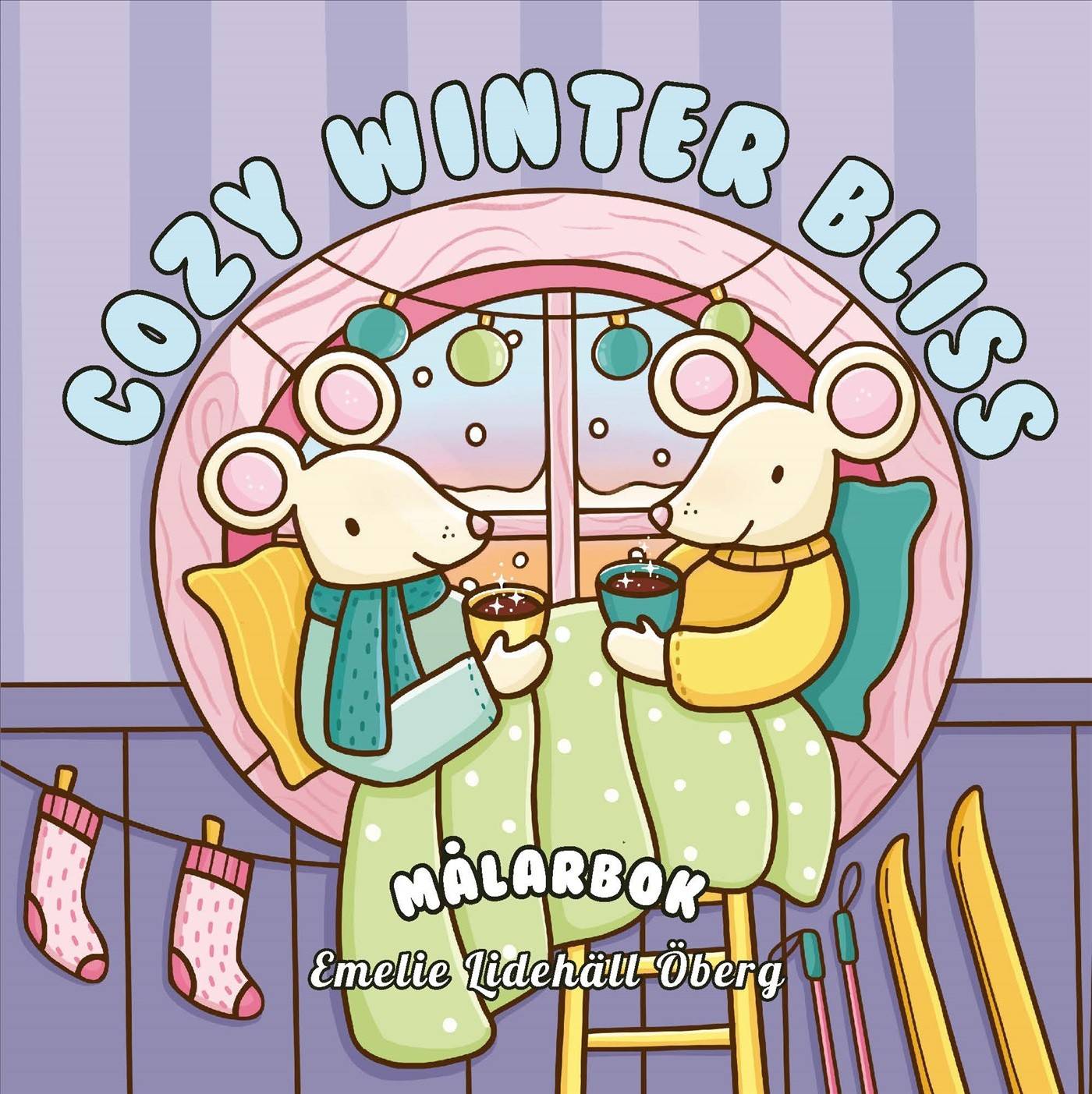 Cozy Winter Bliss : Målarbok