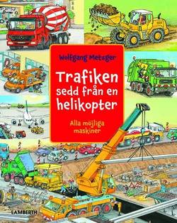 Trafiken sedd från en helikopter