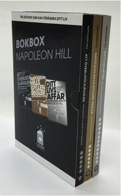 Napoleon Hill - Tre böcker som kan förändra ditt liv Samlarbox