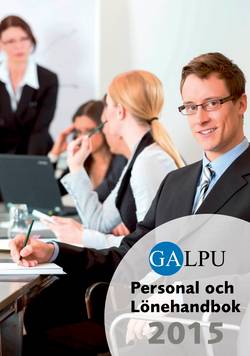 GALPU Personal och lönehandbok 2015