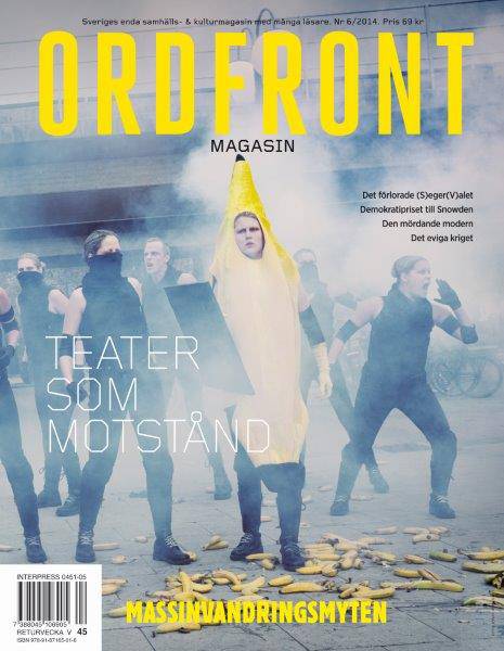 Ordfront magasin 6/2014 : Teater som motstånd