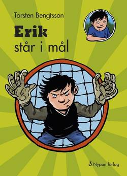 Erik står i mål