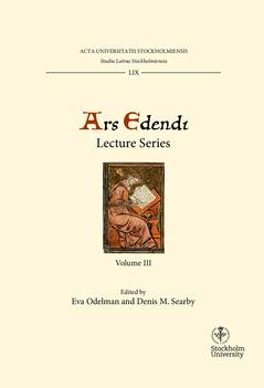 Ars edendi lecture series. Vol. 3