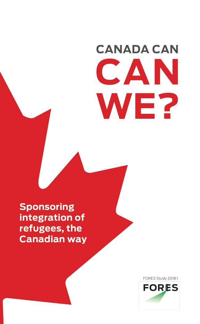 Canada can, can we? – Sponsoring integration of refugees, the Canadian way