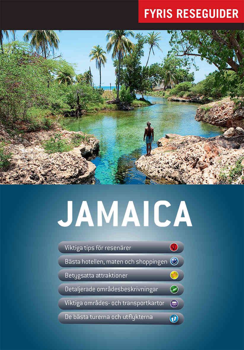 Jamaica med karta