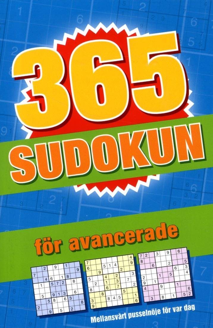 365 sudokon för avancerade