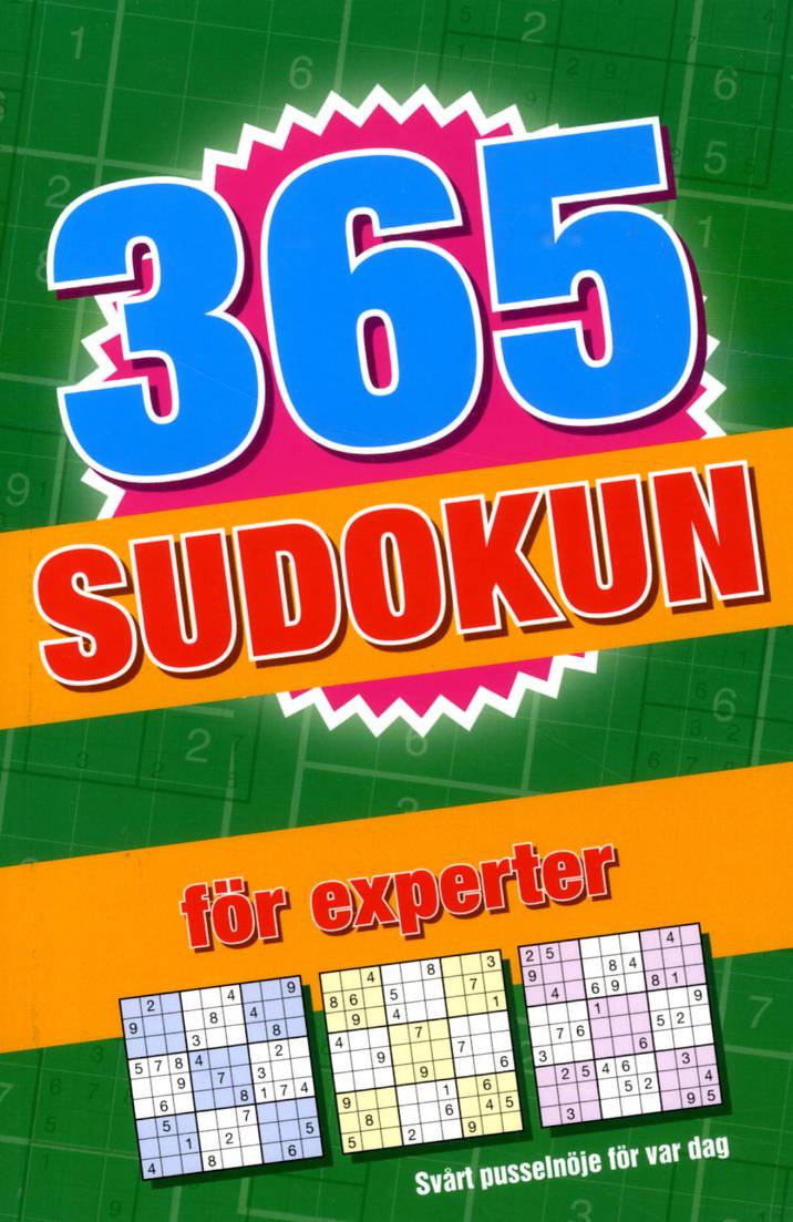 365 sudokun för experter