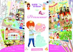 Prinsessor : klistra och färglägg! : innehåller över 1 000 klistermärken