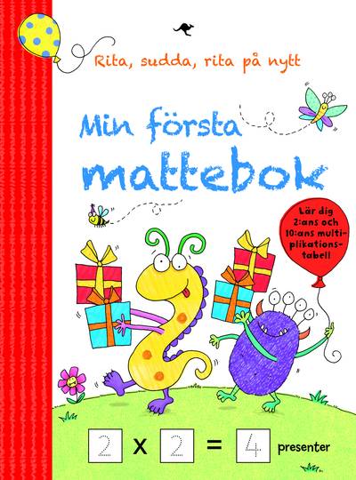 Min första mattebok: Rita, sudda, rita på nytt