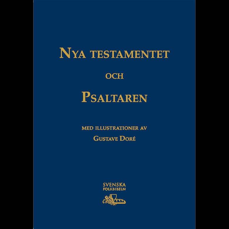 A4-bibel i storstil SFB15, NT & Psaltaren i Guldsnitt