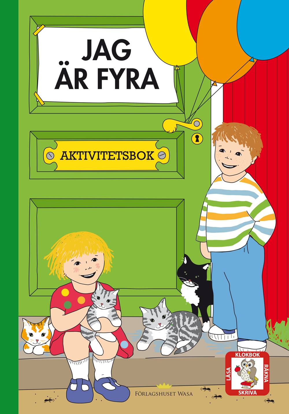 Jag är fyra (Set om 5 st)