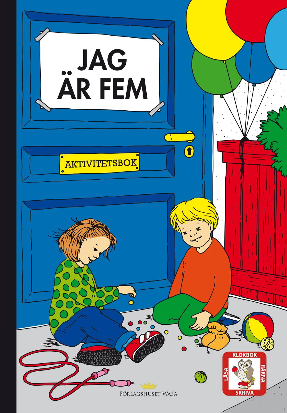 Jag är fyra (Set om 5 st)