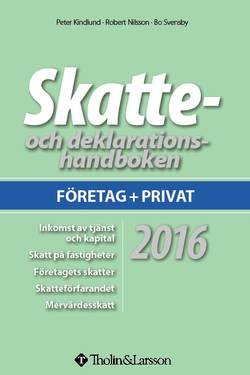 Skatte- och deklarationshandboken 2016