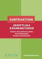 Skriftliga räknemetoder- subtraktion