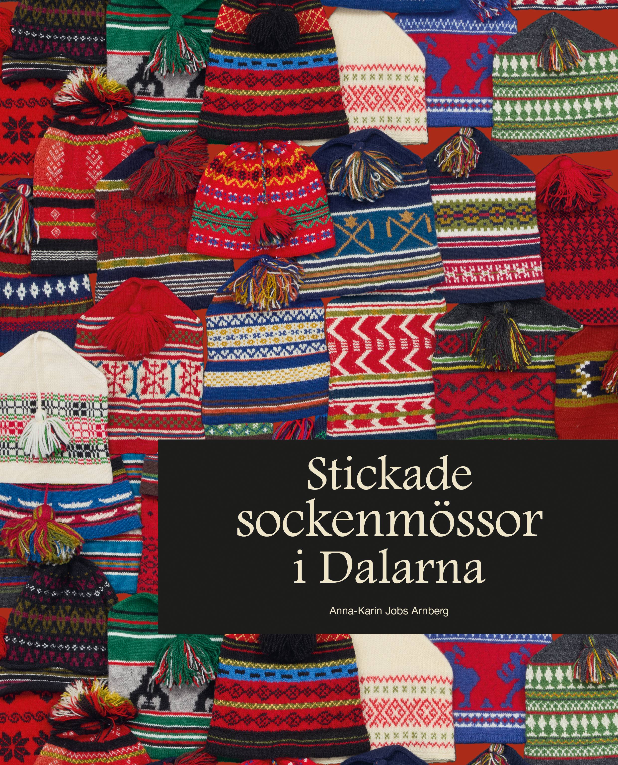 Stickade sockenmössor i Dalarna