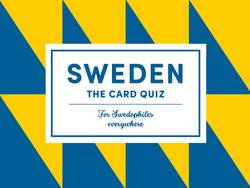 Sweden - The card quiz