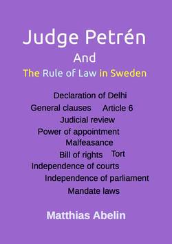 Judge Petrén and the rule of law in Sweden