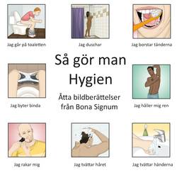 Så gör man - hygien, en ask med åtta bildberättelser